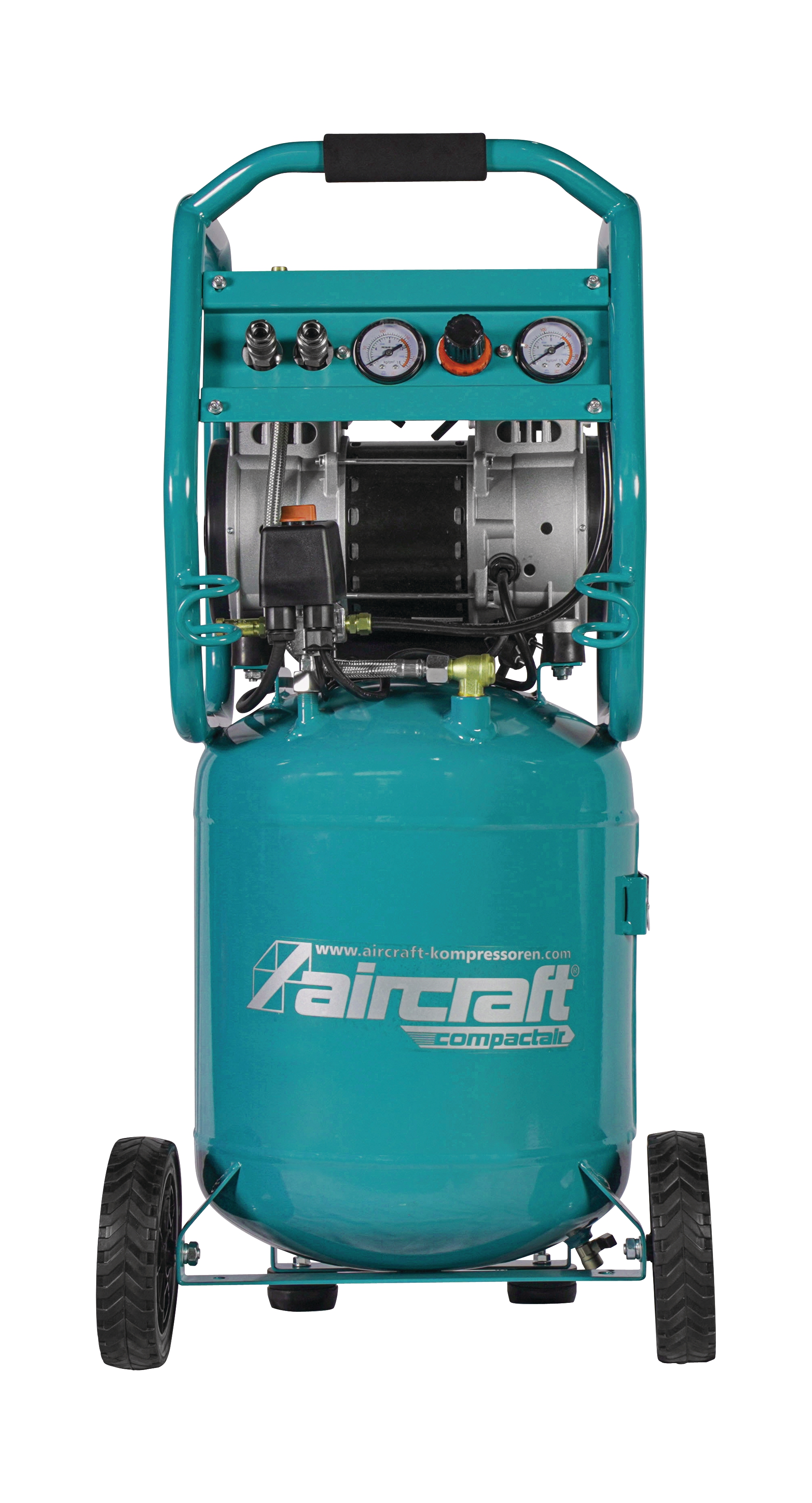 AIRCRAFT Kompressor COMPACT-AIR 240/40 V OF E | Ölfrei & Leise mit stehendem Kessel
