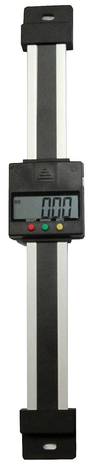 Digitaler ALU Einbau-Messschieber 0-100 mm - vertikal