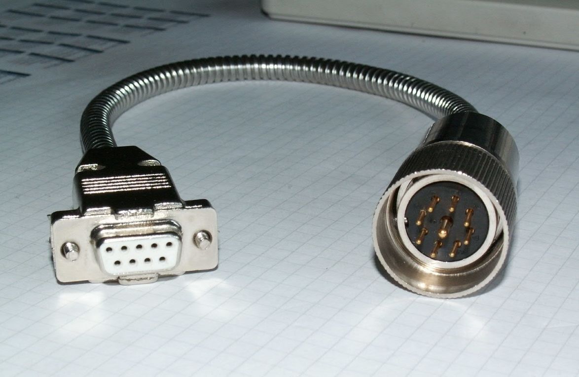 Optimum Adapter für Messleiste mit Stecker Sub-D auf alte DPA mit Rundbuchse