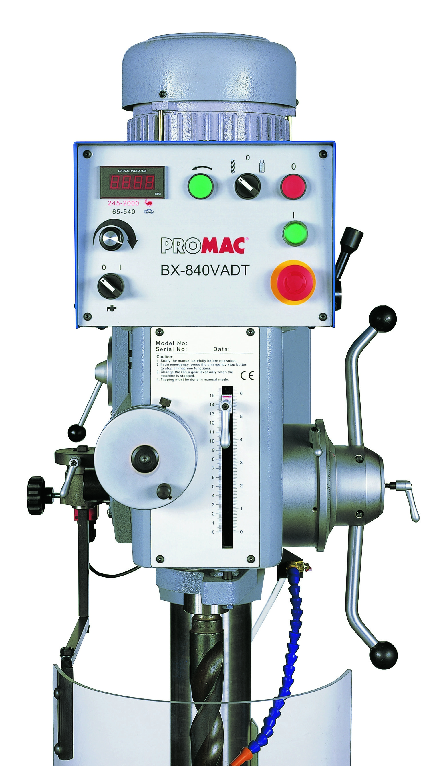 ProMAC Säulenbohrmaschine BX 840 VADT Profi-Line | 400 V