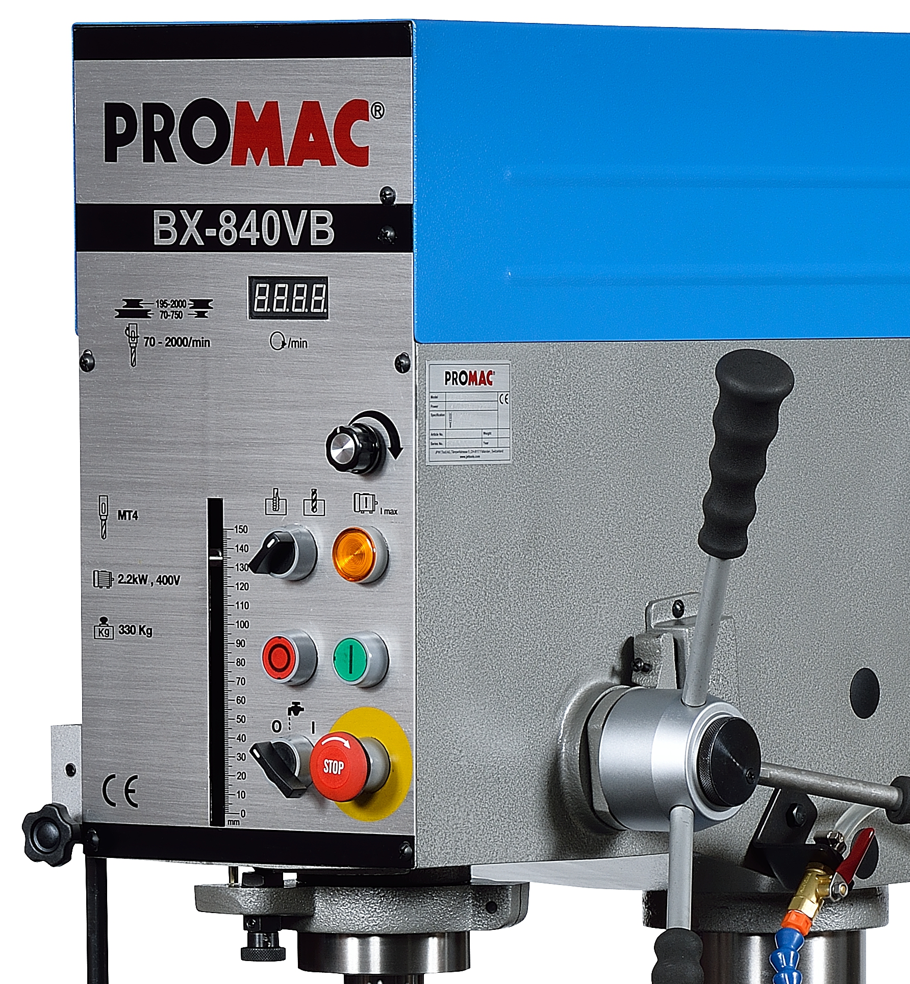ProMAC Säulenbohrmaschine BX 840 VB Profi-Line | 400 V