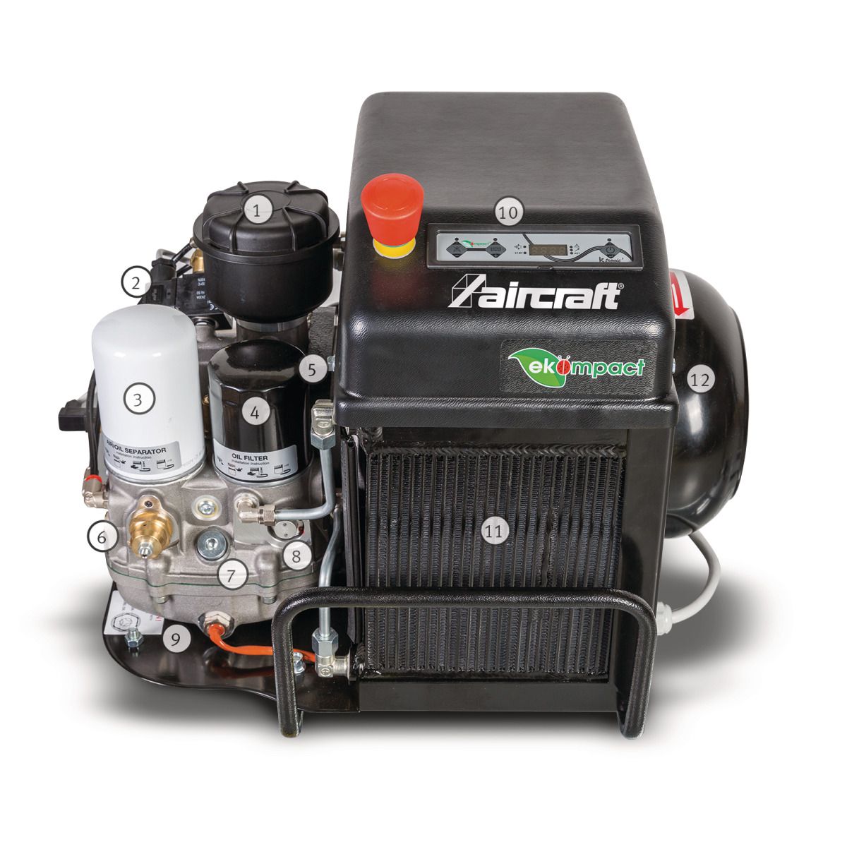 AIRCRAFT Schraubenkompressor ACS AIRCAR 3,5-10-22 | 400 V