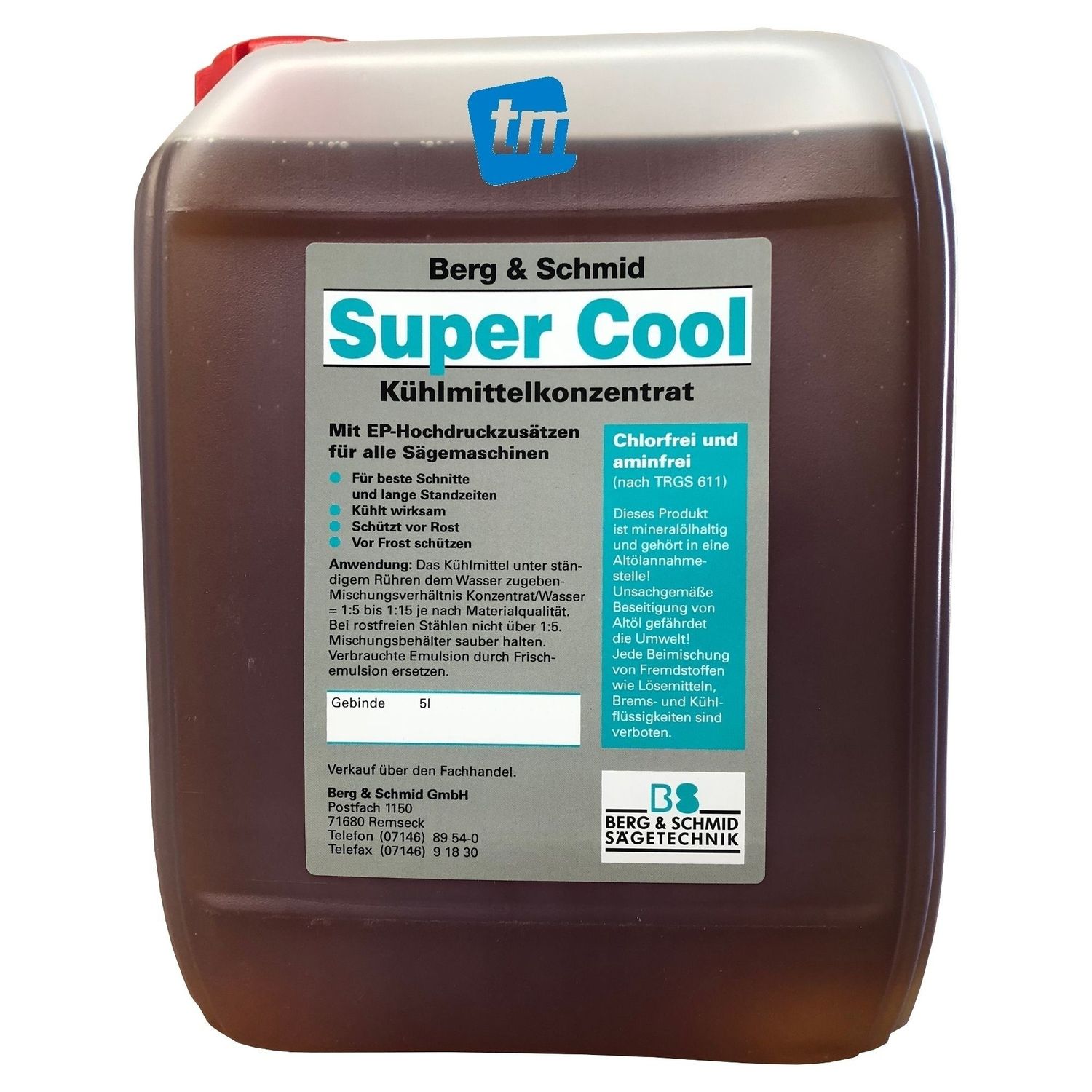 B & S Super Cool Kühlmittelkonzentrat / 5-Liter