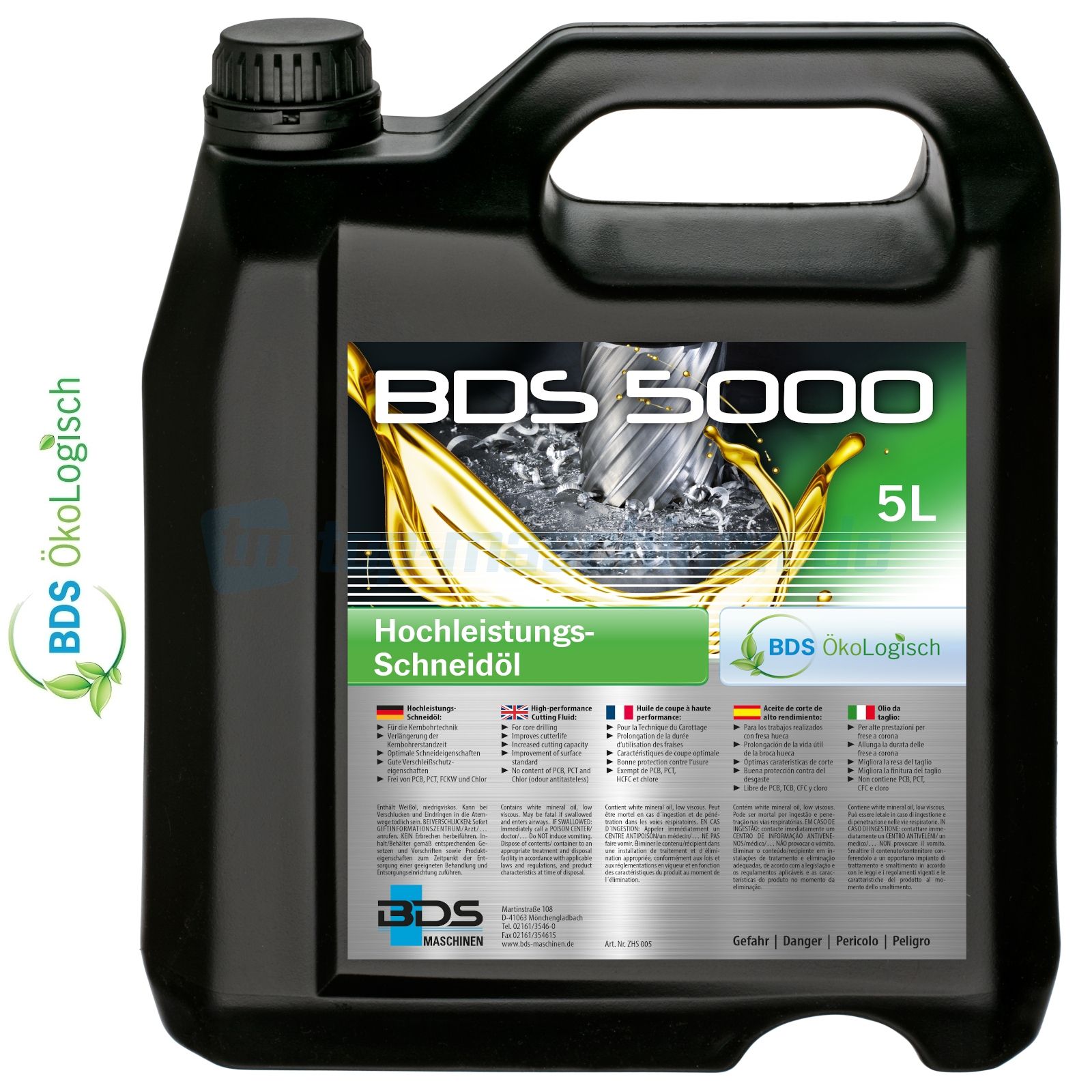 BDS Hochleistungsschneidöl 5000 | 5 Liter