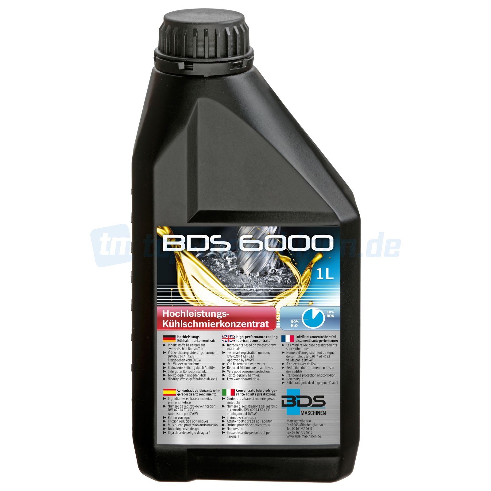 BDS Kühlschmierstoff-Konzentrat 6000 - 1 Liter