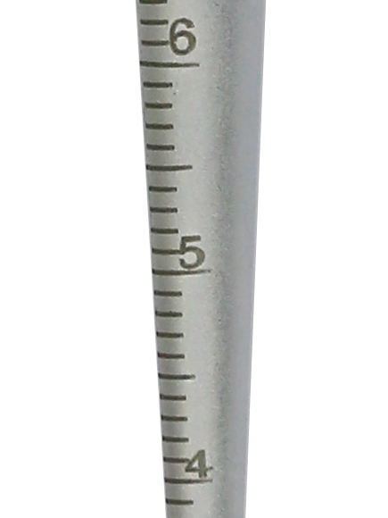 Bohrungslehre Ø 1-6,5 mm x 0,1 mm