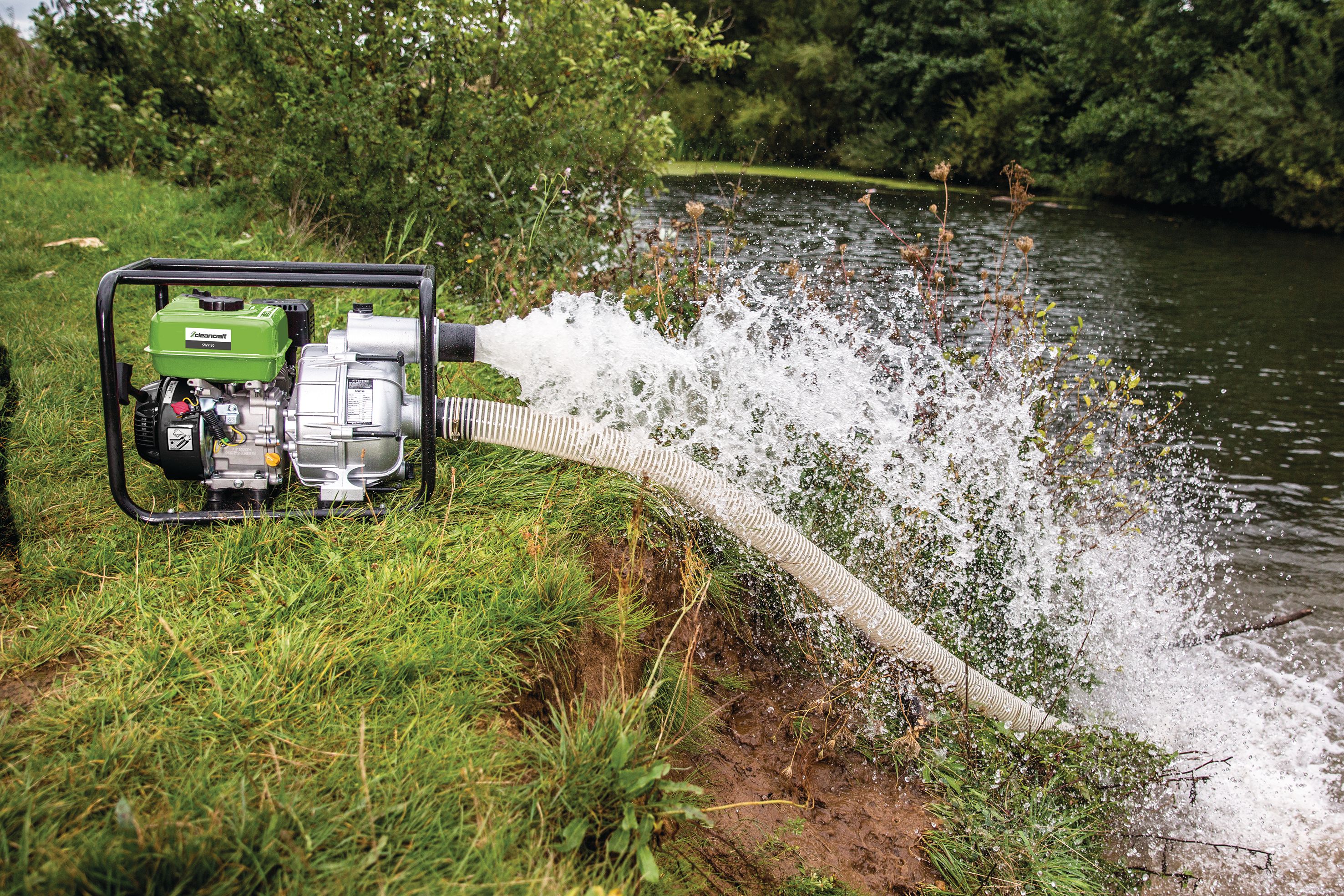 Cleancraft Schmutzwasserpumpe SWP 80 mit Otto-Motor