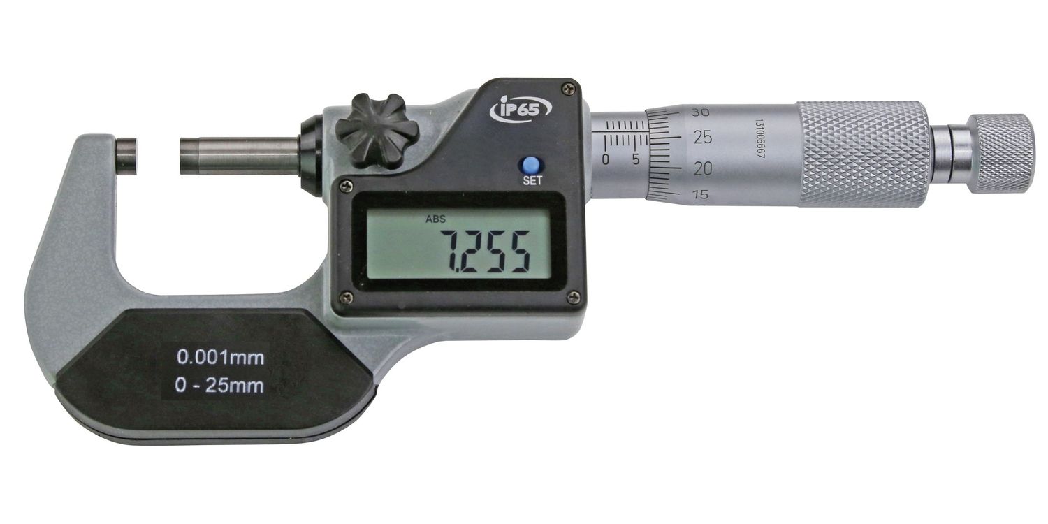 Digitale Bügelmessschraube DIN 863 | 50-75 mm IP65