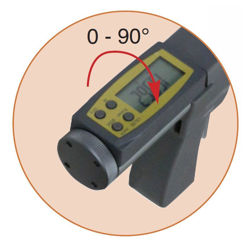 Digitale Pistolen-Dreipunkt-Innenmessschraube 20-50 mm | Bluetooth