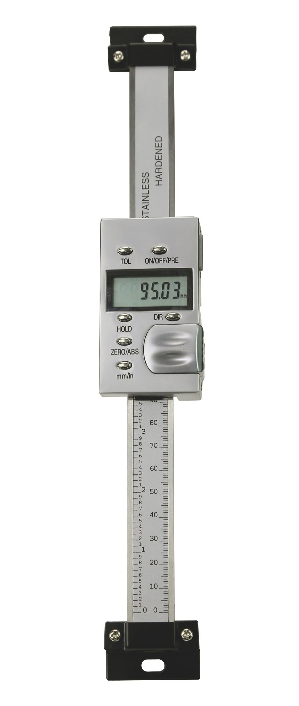 Digitaler Einbau-Messschieber 0-100 mm - vertikal