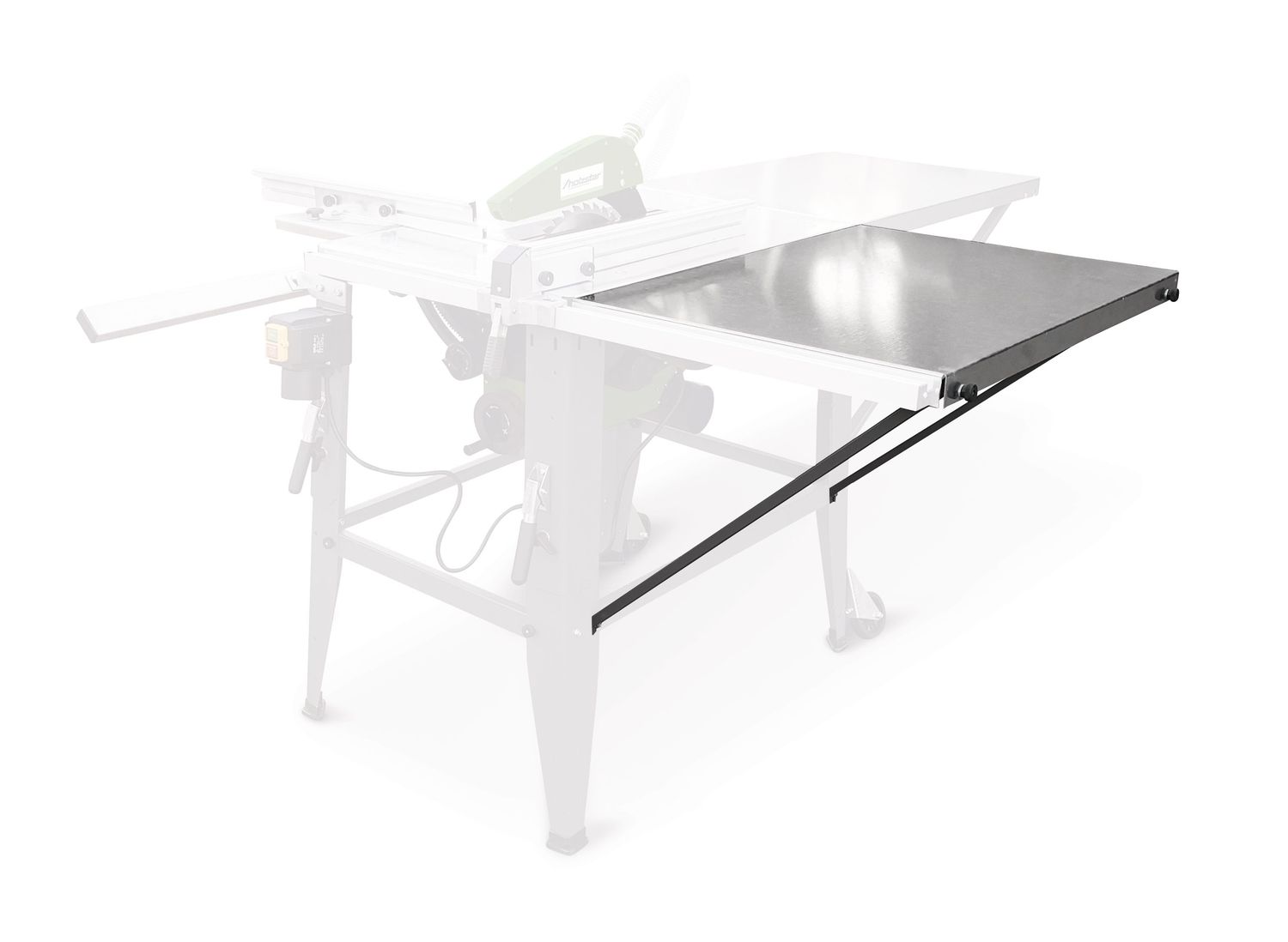 HOLZSTAR Tischverbreiterung / Tischverlängerung 800 x 550 mm für TKS 316 PRO