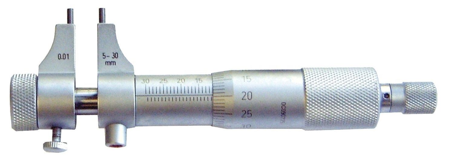 Innen-Messschraube mit gewölbten Messflächen 5-100 mm | SATZ