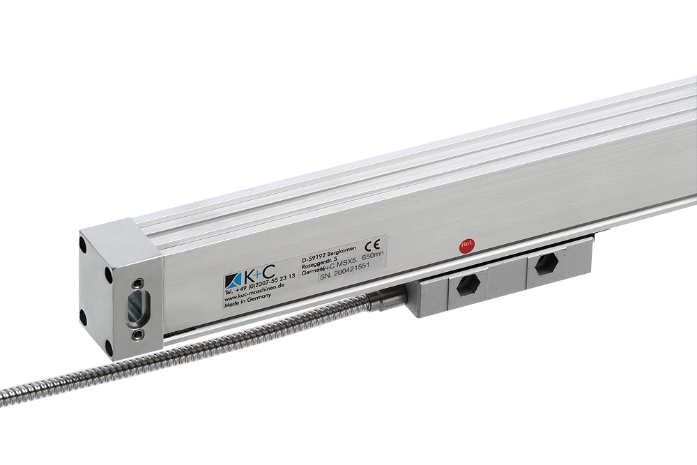 K+C Magnetmaßstab MSX 4000 mm - 5 µm | Verfahrweg 4010 mm