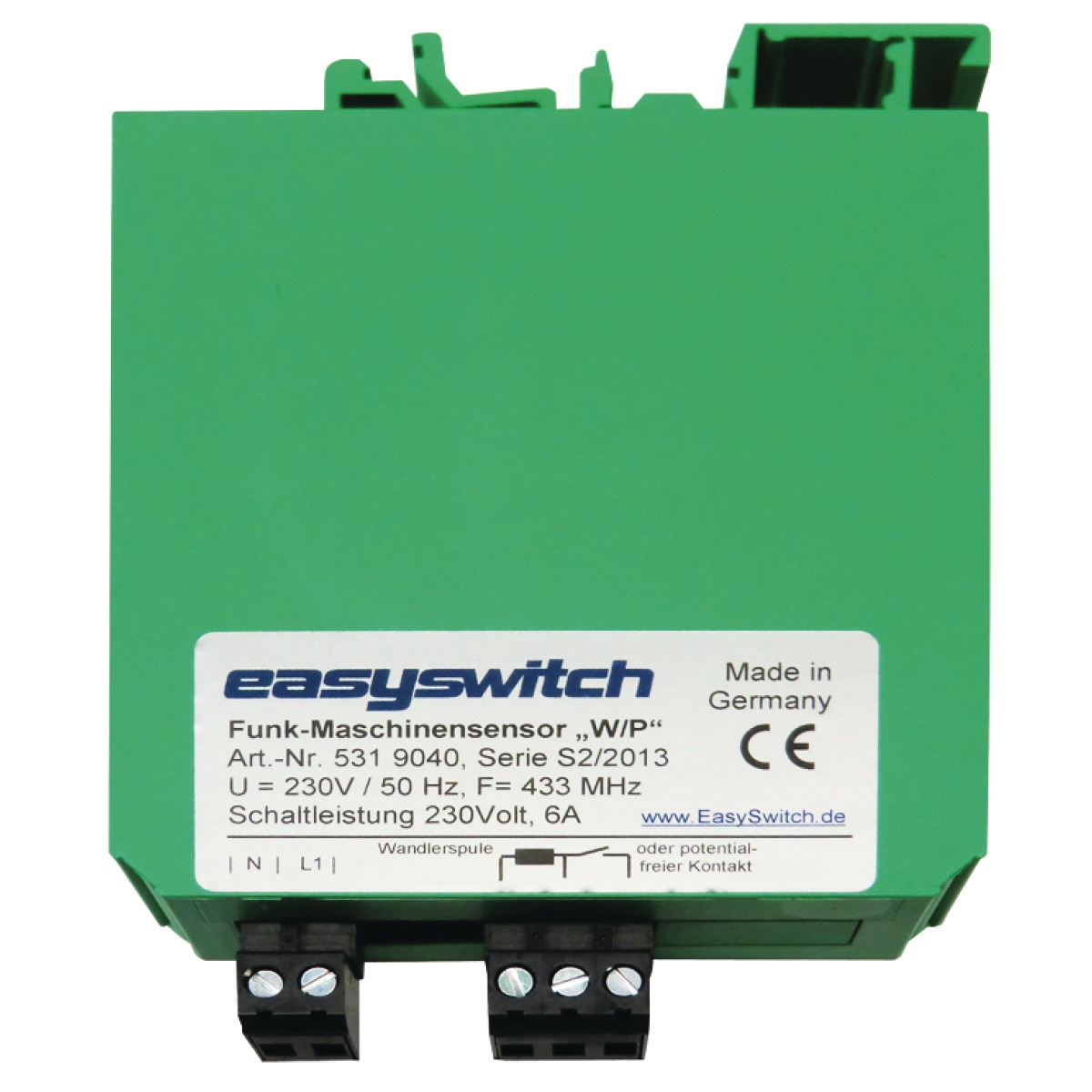 Maschinen-Sensor EasySwitch FUNK für fest angeschlossene Maschinen
