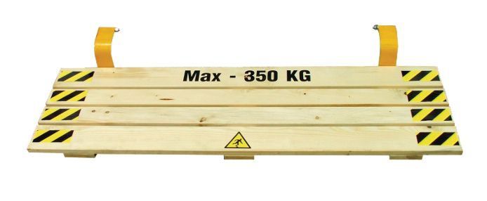 Metallkraft Trittauflage aus Holz für HSBM 2160-1,0