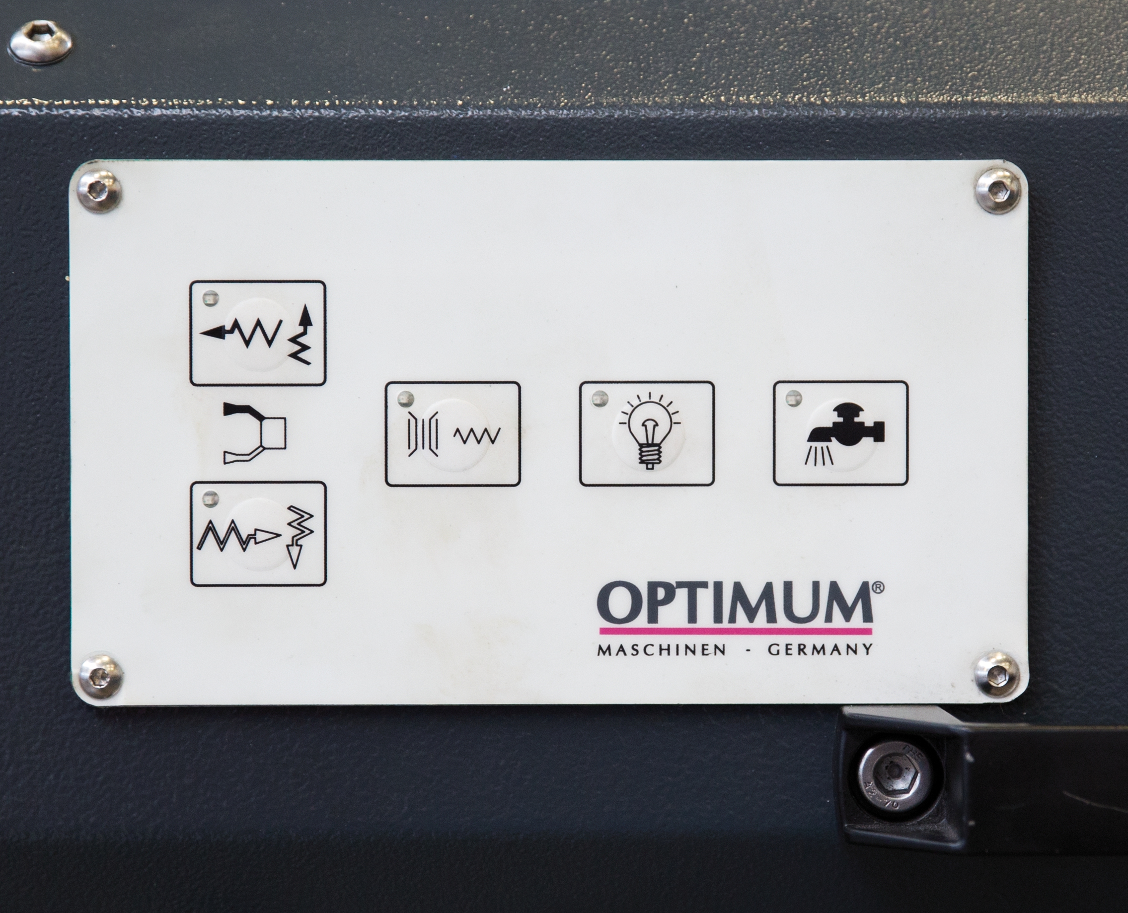 OPTIMUM Drehmaschine TX 5216 mit Positionsanzeige