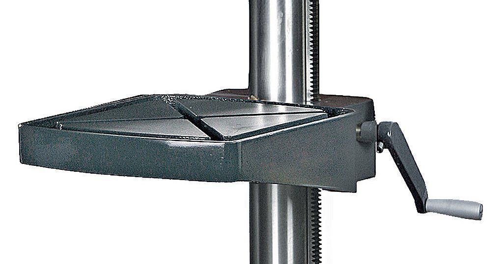 OPTIMUM Säulenbohrmaschine B 28 H | SET mit Schraubstock