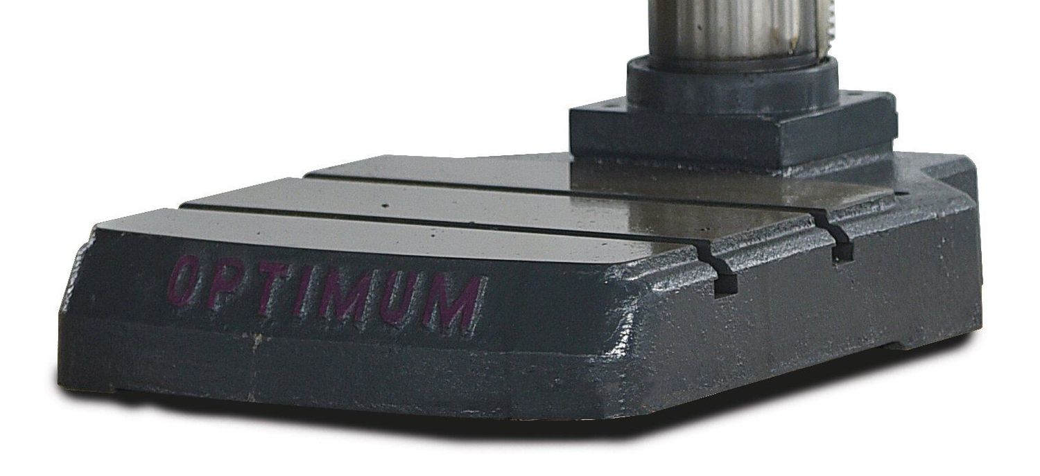 OPTIMUM Tischbohrmaschine DH 28 FT | SET mit Schraubstock