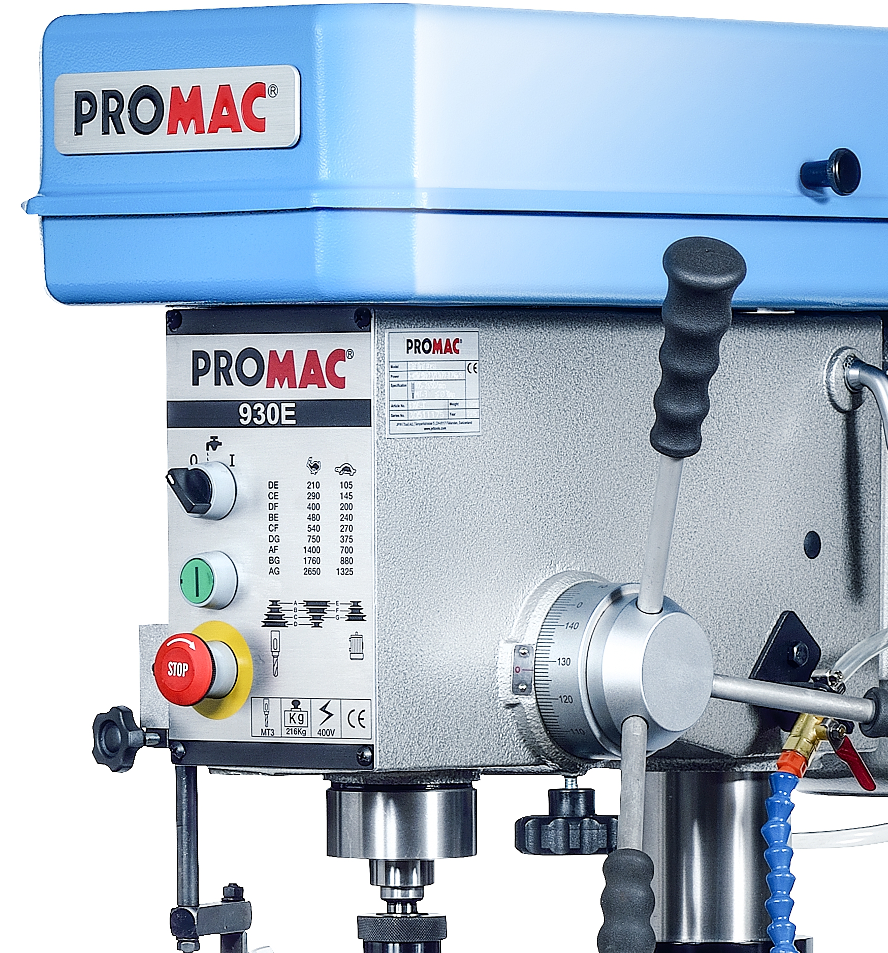 ProMAC Säulenbohrmaschine 930 E Profi-Line | 400 V