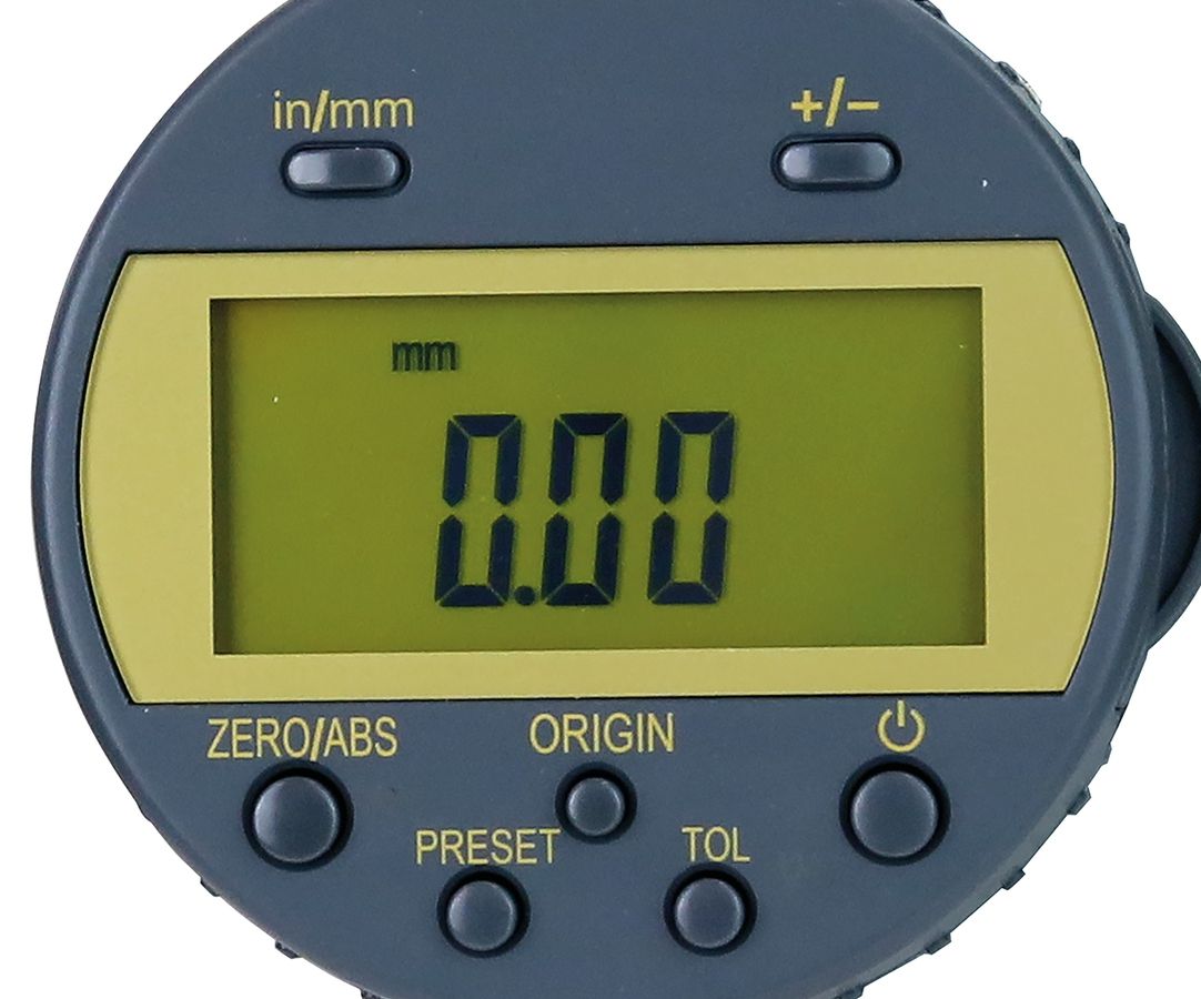 Präzisions Digital-Messuhr 12,7 mm x 0,01 / RB6 mit Kalibrierschein