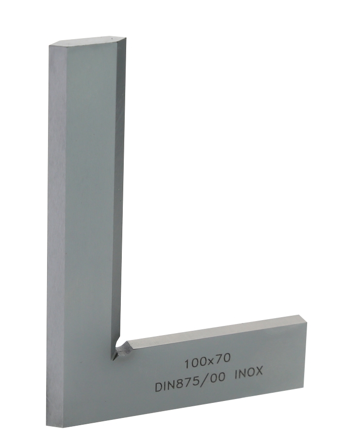 Präzisions-Haarwinkel 100 x 70 mm - DIN 875/00 | INOX