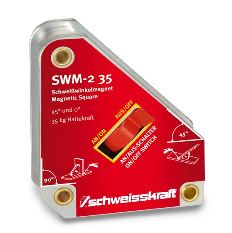 Schweisskraft Schaltbarer Schweißwinkelmagnet SWM-2 35