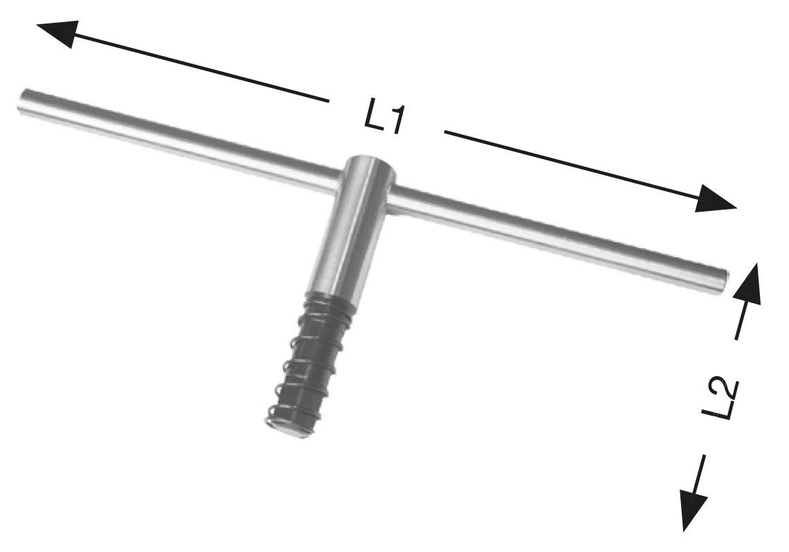 Sicherheits-Spannschlüssel für Drehfutter - 17 mm