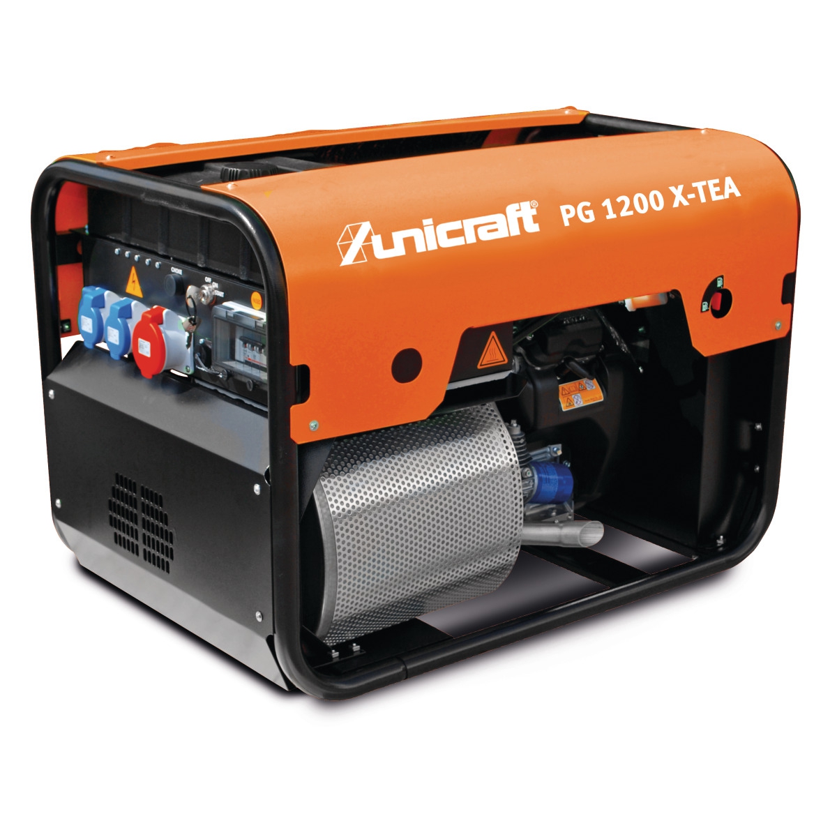 UNICRAFT Synchron-Stromerzeuger PG 1200 TEA HC für die Hauseinspeisung | 3,3 kW-230 V / 5,6 kW-400 V