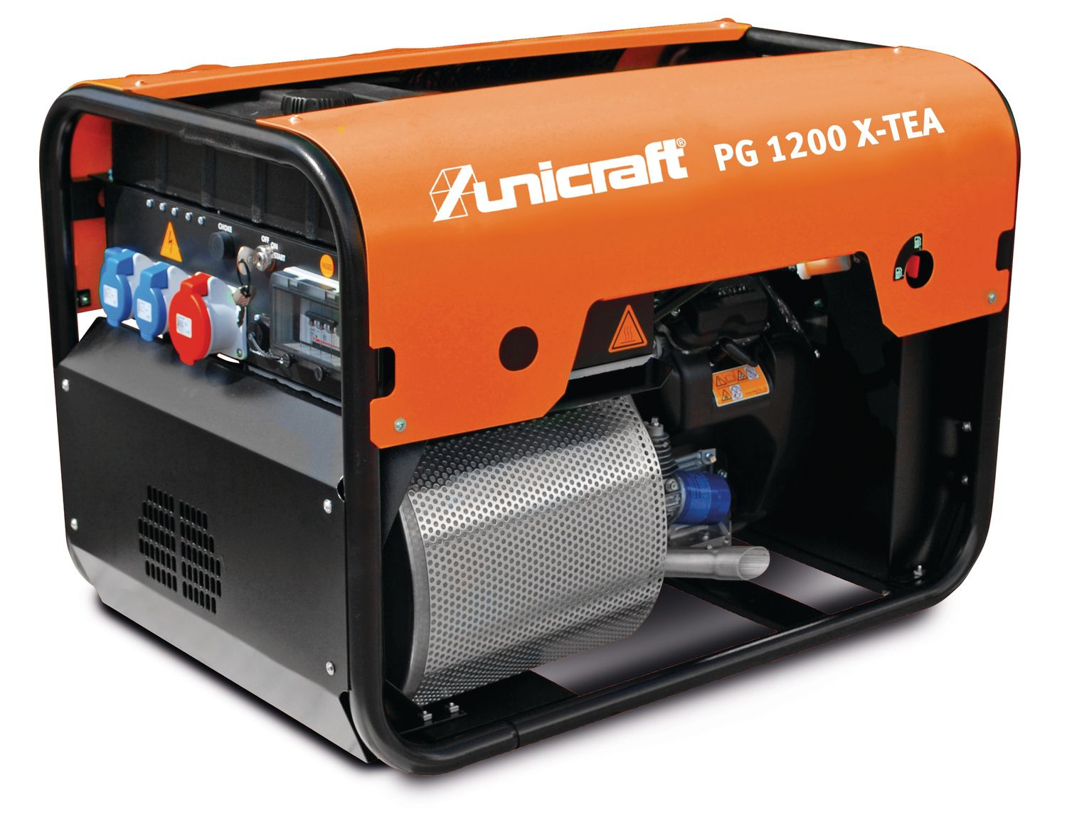 UNICRAFT Synchron-Stromerzeuger PG 1200 X-TEA | 6,3 kW-230 V / 9,5 kW-400 V