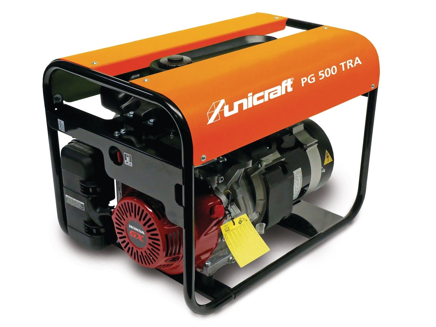 UNICRAFT Synchron-Stromerzeuger PG 500 TRA | 2,8 kW-230 V / 4,3 kW-400 V