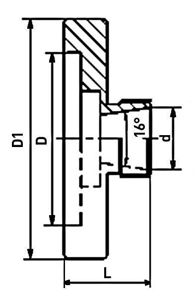 Universal Spannzangenhalter ER16 - Ø 45 mm